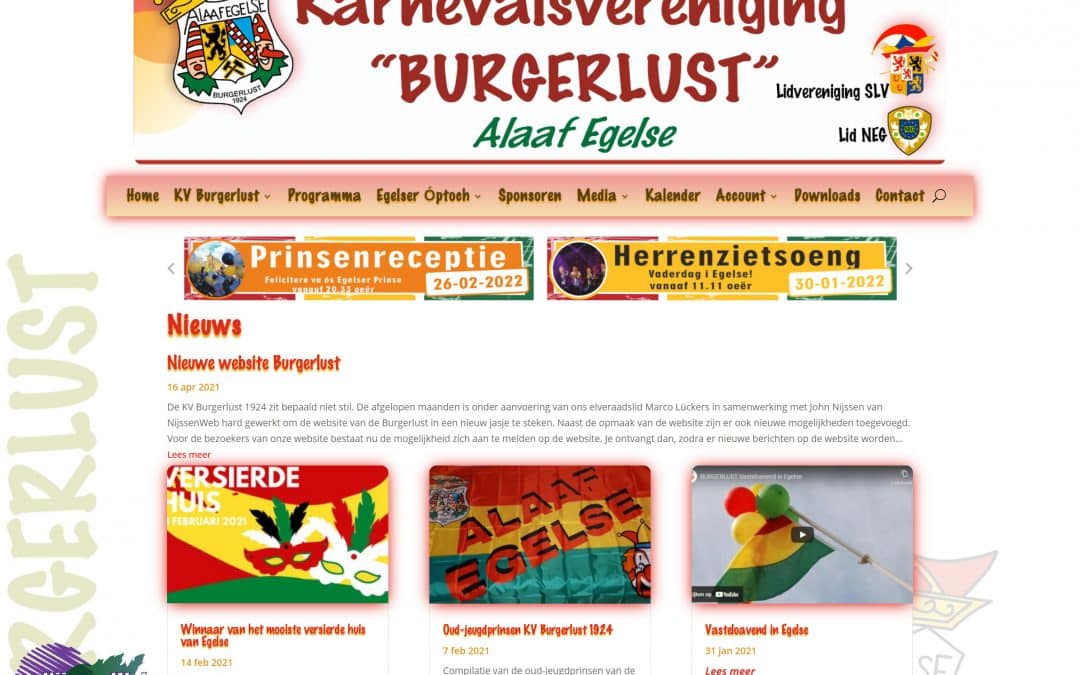 Nieuwe website Burgerlust