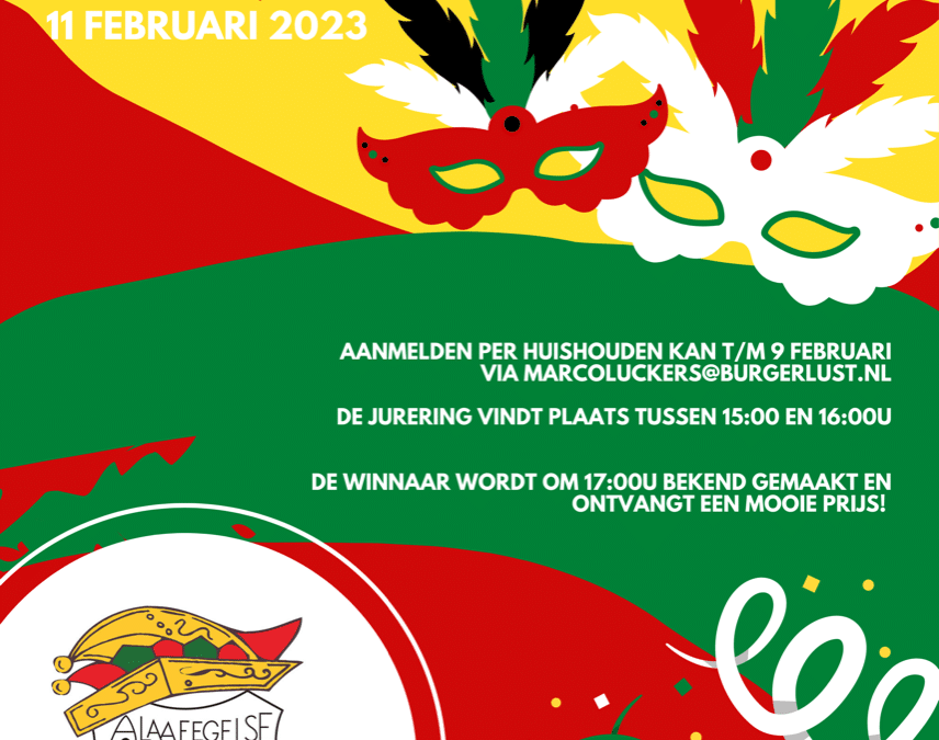 Mooist versierde huis 2023!